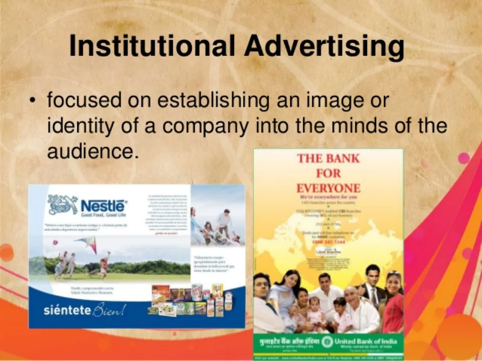 Institutional Advertising